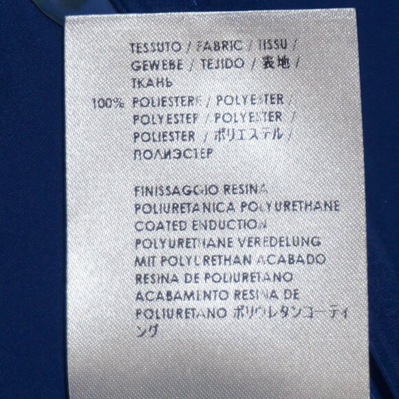 GUCCI REGULAR FIT BLUE MENS Lightweight Hooded Rain JACKET, Medium (48) - Picture 9 of 9